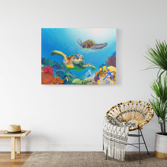 Turtle Reef – Sea Turtle Wall Art