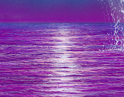 Dolphin Moonlight – Dolphin Wall Art