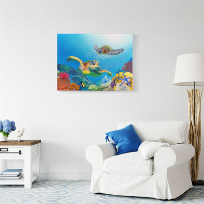 Turtle Reef – Sea Turtle Wall Art