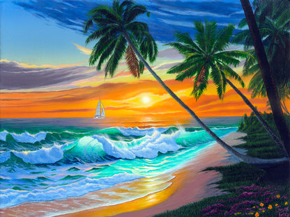Emerald Seas - Coastal Wall Art