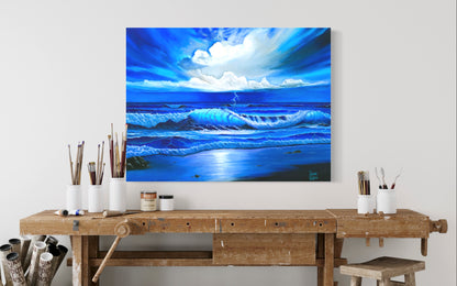 Blue Thunder – Coastal Wall Art